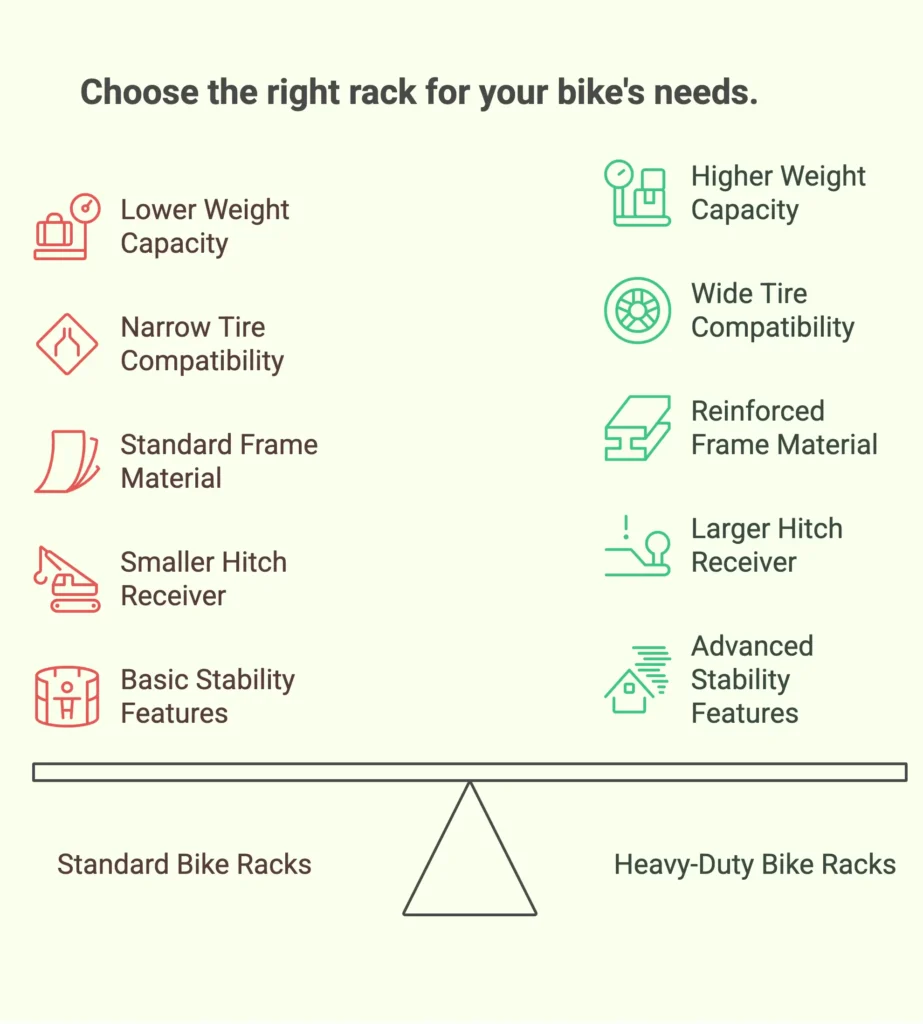 Why Heavy Duty Fat Tire Racks Matter
